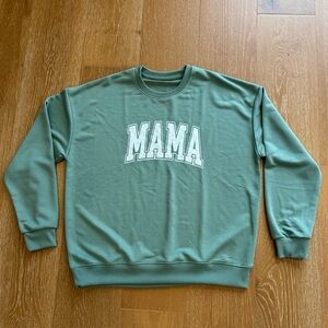 MAMA Oversized Crewneck Sweatshirt